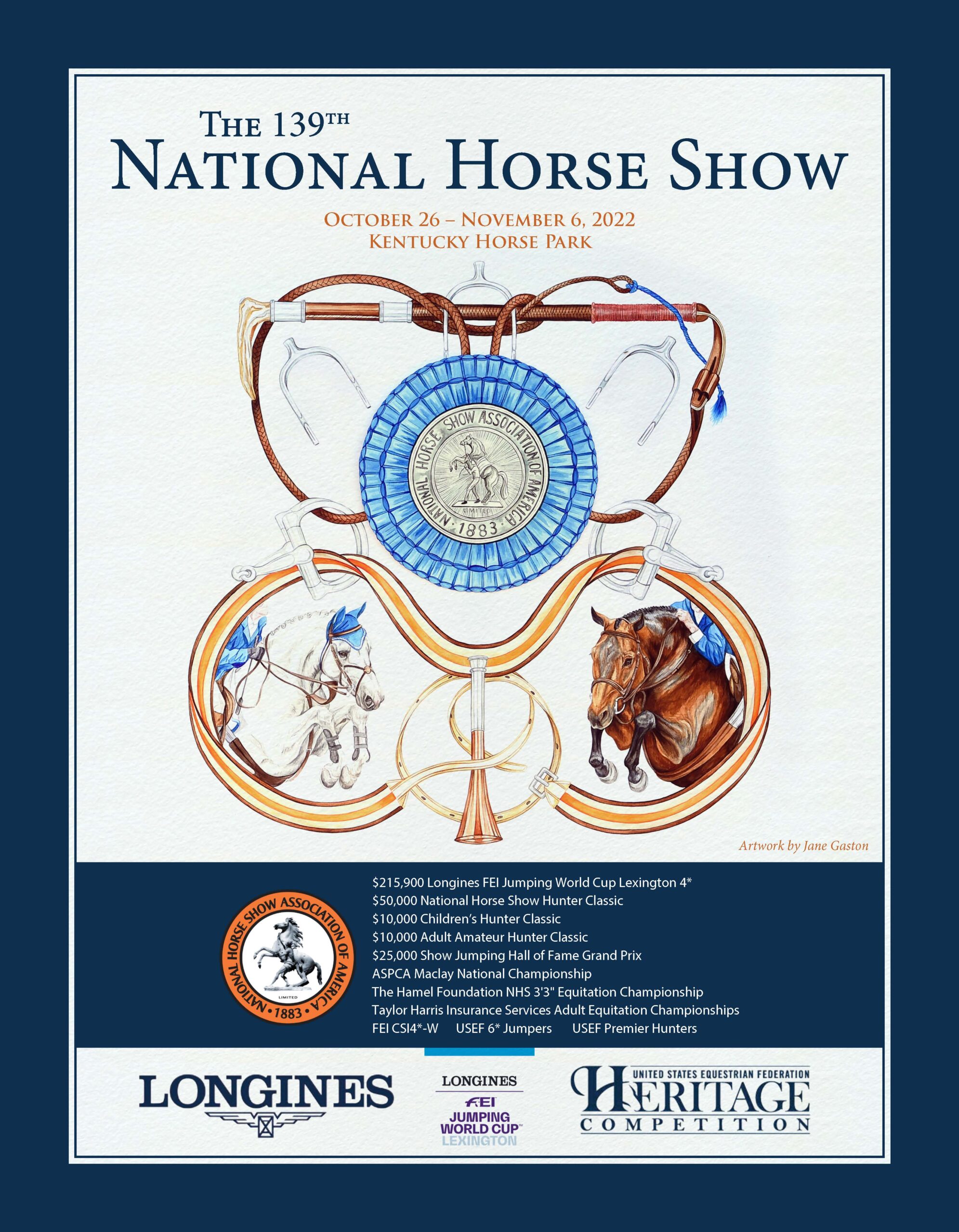 National Horse Show 2022 Prize List Now Available National Horse Show