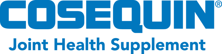 Cosequin Logo with Joint Health Supplement Tagline (Blue) (002)